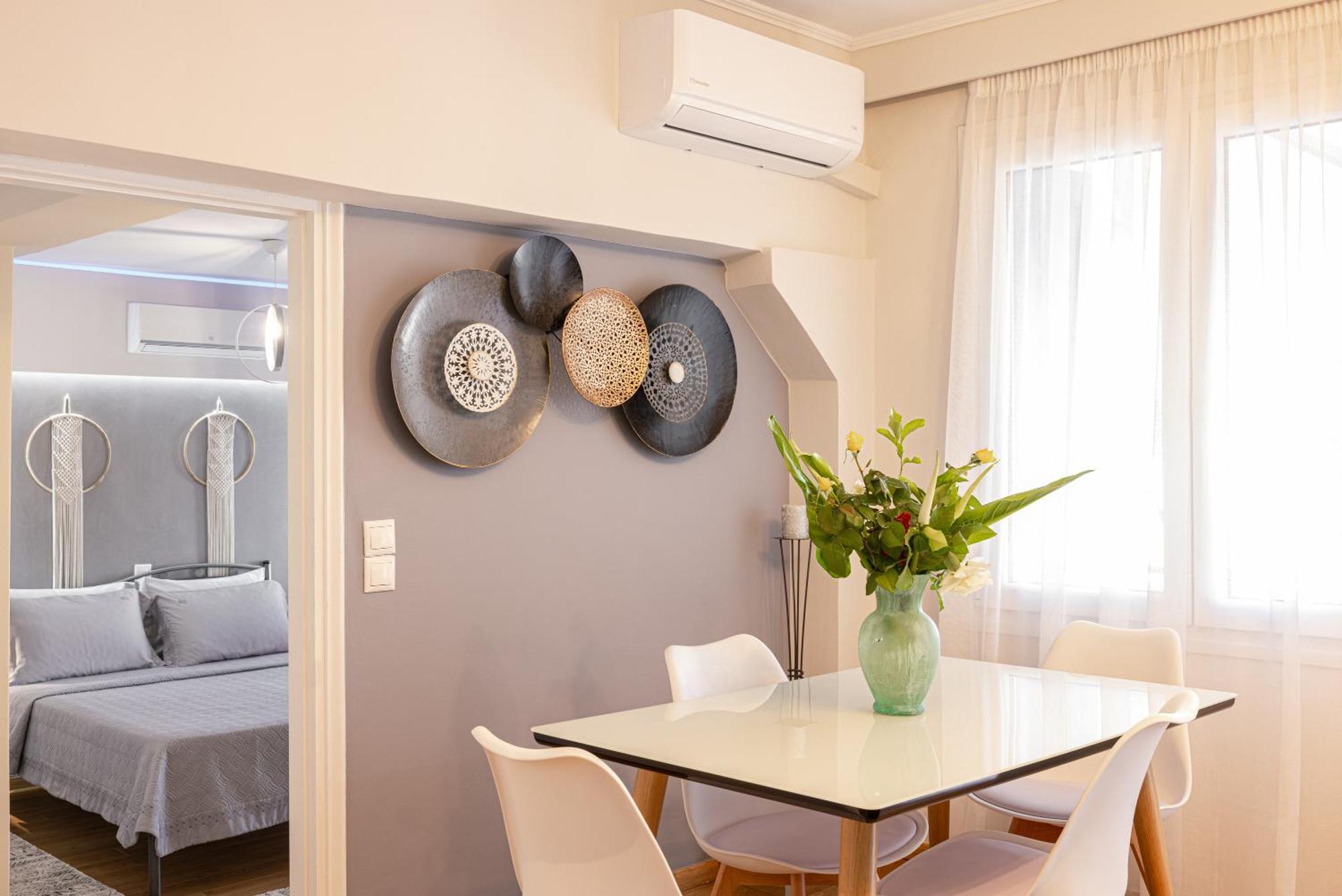 Pythagorio Blue Street Apartment With Balcony ภายนอก รูปภาพ