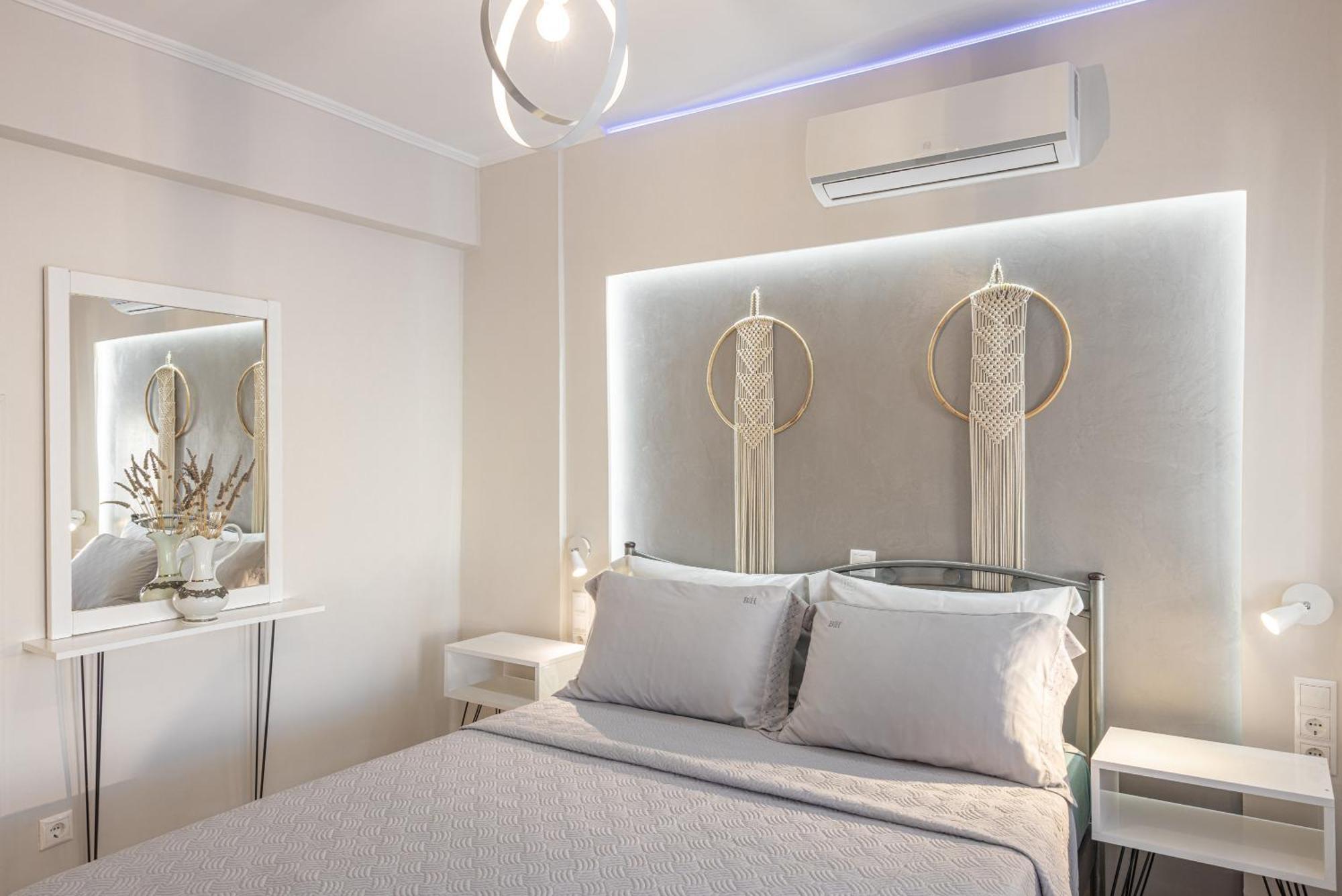 Pythagorio Blue Street Apartment With Balcony ภายนอก รูปภาพ